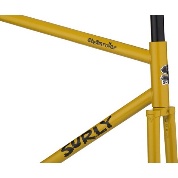 Surly Steamroller Track Frame Kit 700C Yellow-6803