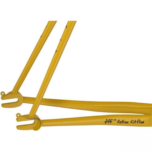 Surly Steamroller Track Frame Kit 700C Yellow-6805